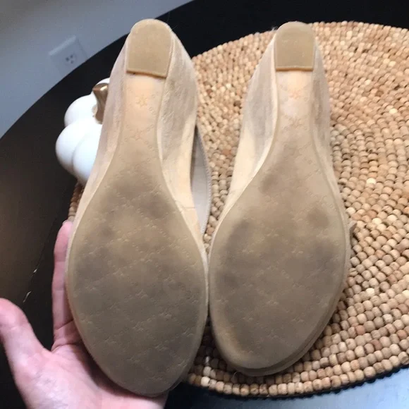 🎁Johnston & Murphy Suede Wedge Sandal SZ 8.5 - Picture 5 of 8